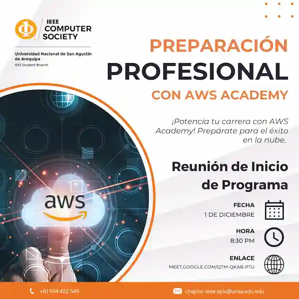 Preparación profesional con AWS ACADEMY